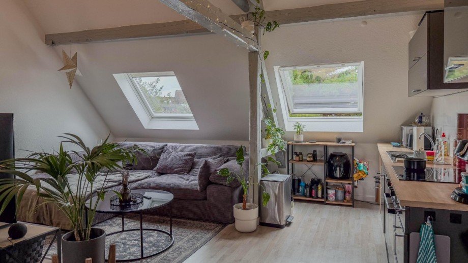 Wohnzimmer Etagenwohnung D�sseldorf