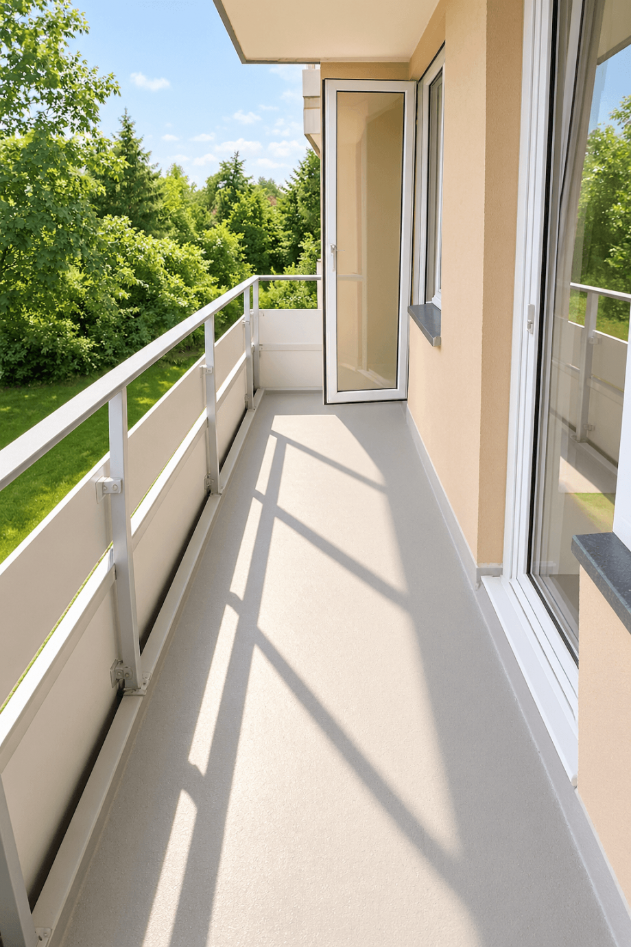 Balkon Etagenwohnung D�sseldorf