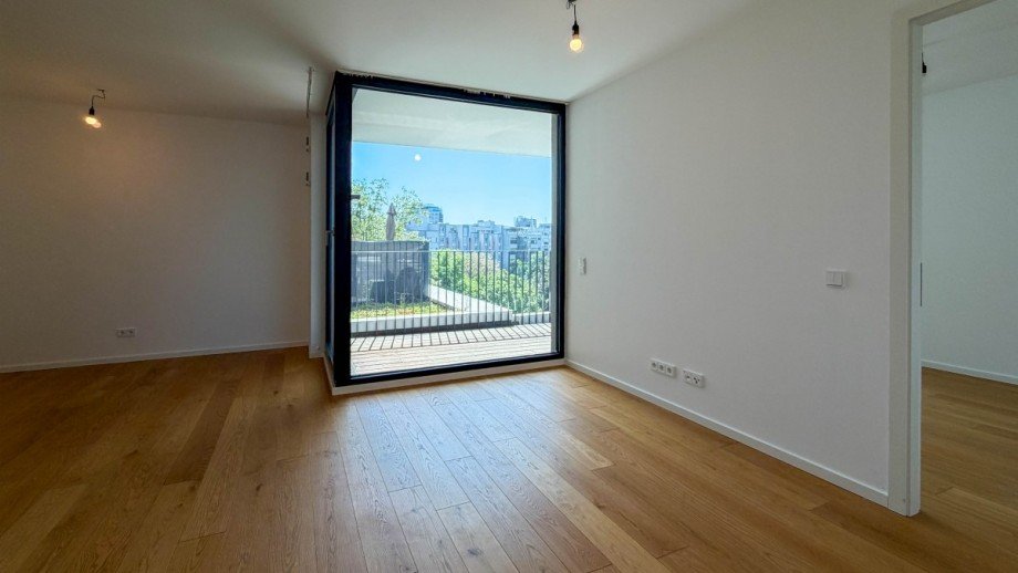 Wohnzimmer. Etagenwohnung Berlin