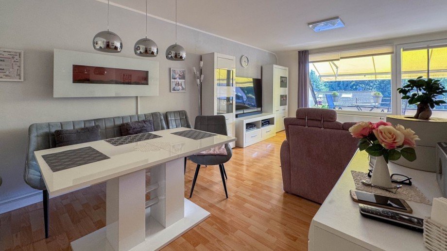 Wohnzimmer Maisonettewohnung D�sseldorf