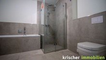 Badezimmer Erstbezug in den Lintorfer G�rten - 2 B�der - Terrasse - Parkett - 3 KFZ Stellpl�tze