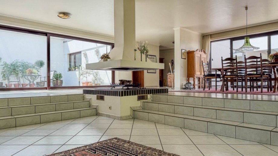 Wohnzimmer Einfamilienhaus D�sseldorf