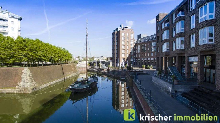 altes Hafenbecken Etagenwohnung D�sseldorf