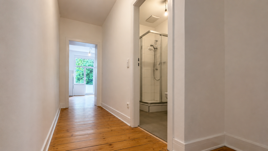 Flur. Etagenwohnung D�sseldorf