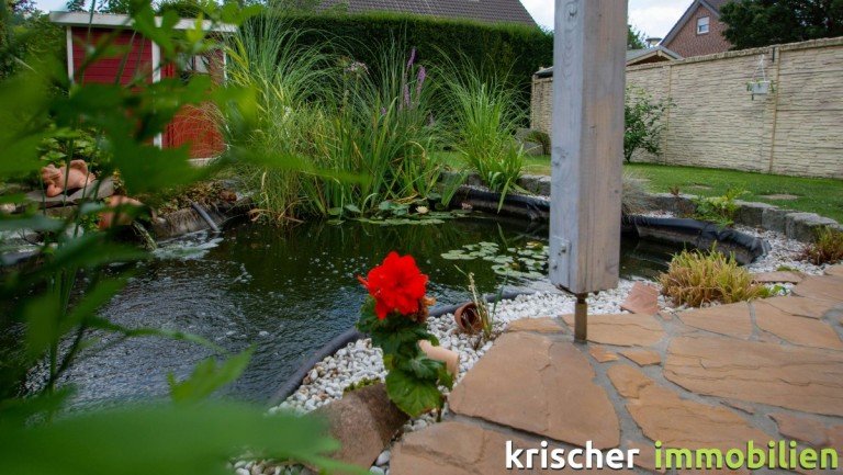 Gartenteich Neukirchen-Vluyn Doppelhaush�lfte Ihr neues Familiendomizil - gepflegte Doppelhaush�lfte zu kaufen - Gartenteich - Sauna - Garage