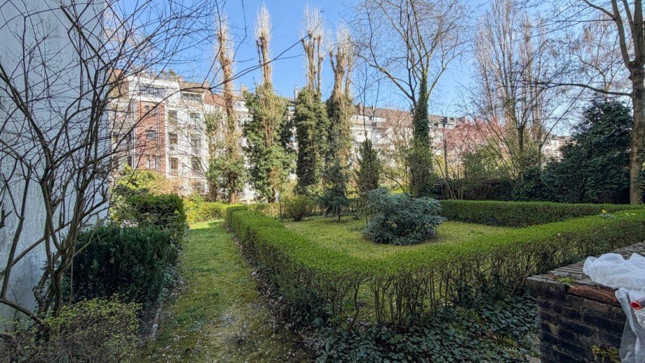 Ausblick Erdgeschosswohnung D�sseldorf