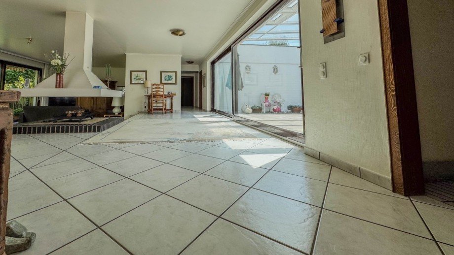 Wohnzimmer Einfamilienhaus D�sseldorf