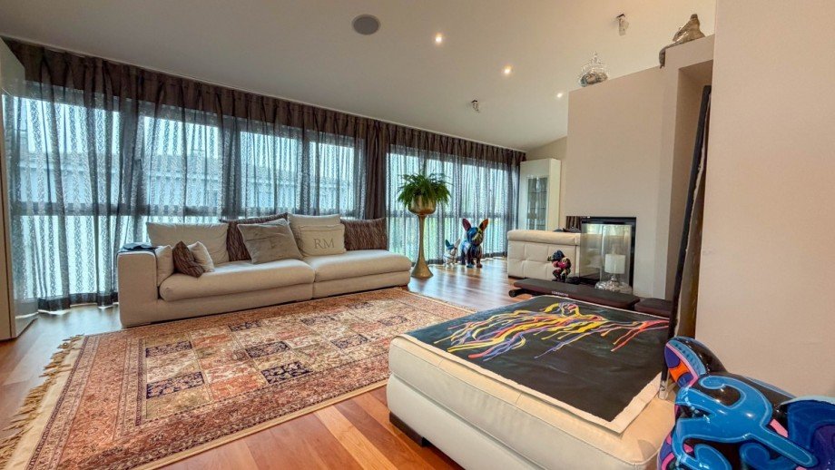 Wohnbereich Penthousewohnung D�sseldorf