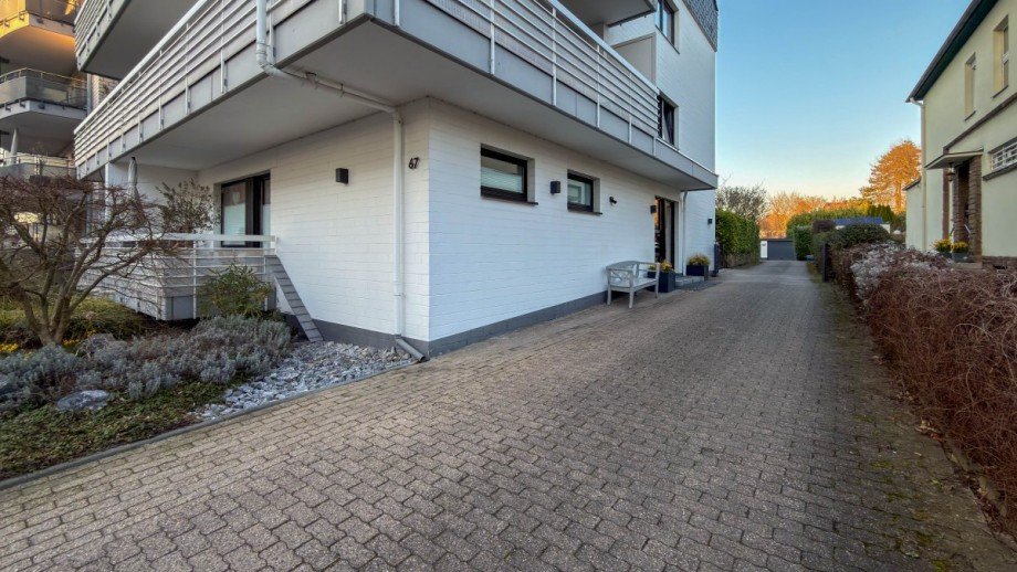 Eingangsbereich Mehrfamilienhaus M�lheim an der Ruhr