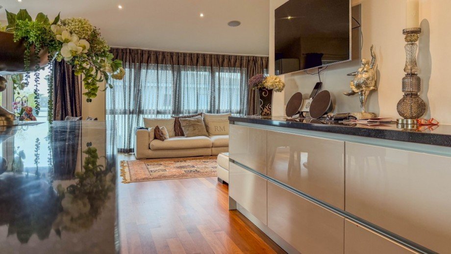 Wohnbereich Penthousewohnung D�sseldorf