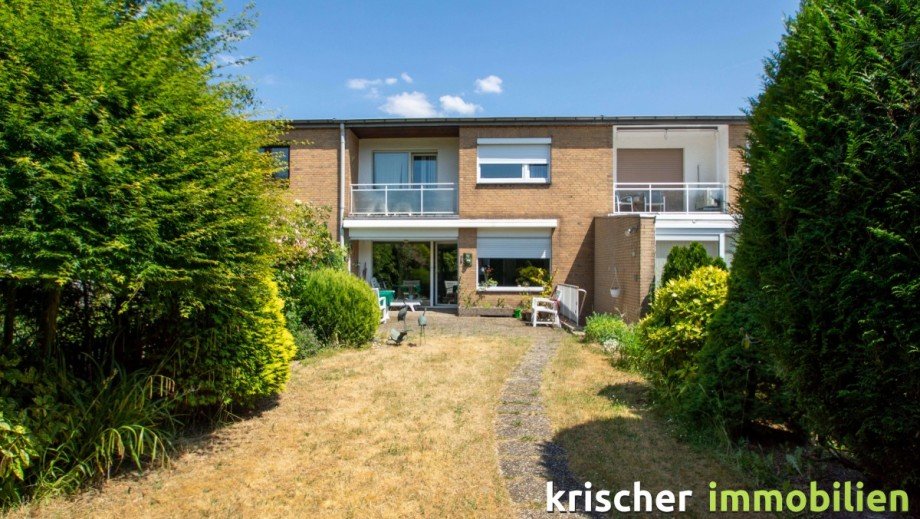 Gartenansicht Reihenmittelhaus D�sseldorf
