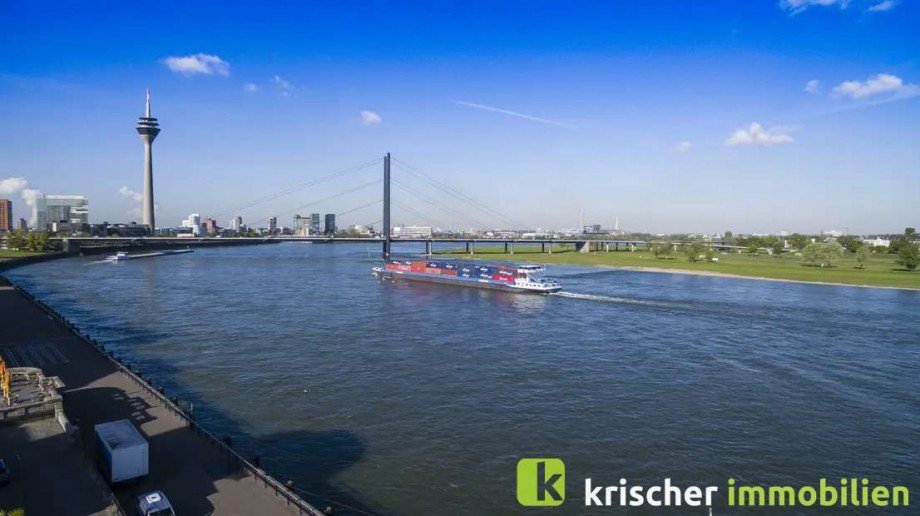 Rheinblick Etagenwohnung D�sseldorf