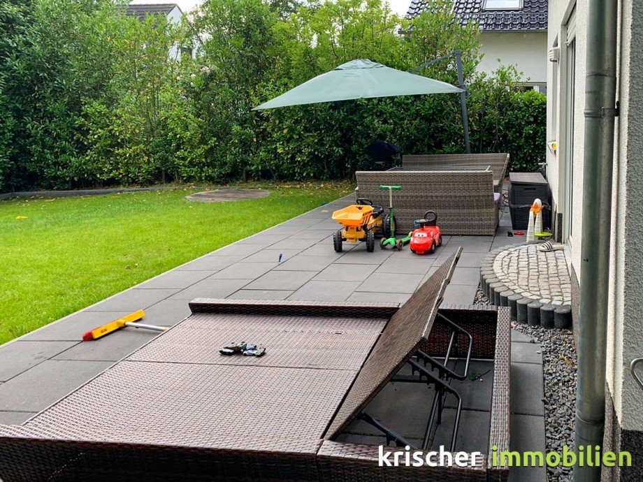 Terrasse Doppelhaush�lfte Ratingen