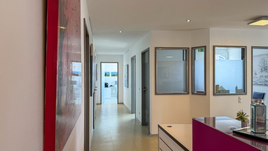 Praxisflur Praxis Ratingen