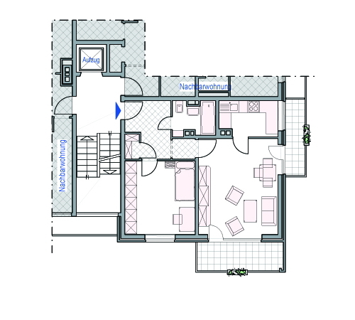Grundriss Etagenwohnung D�sseldorf