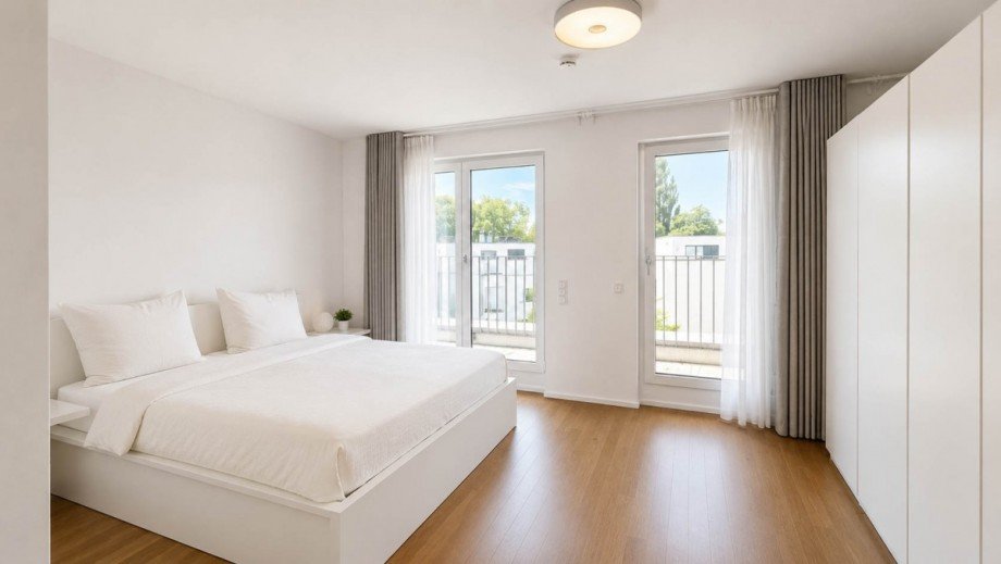 Elternschlafzimmer. Doppelhaush�lfte D�sseldorf