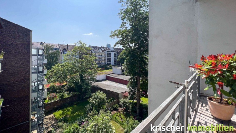 Ausblick Etagenwohnung D�sseldorf