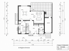 Grundriss EG Familienidylle in Bestlage von J�chen - Freistehendes Einfamilienhaus mit park�hnlichem S�dgarten.