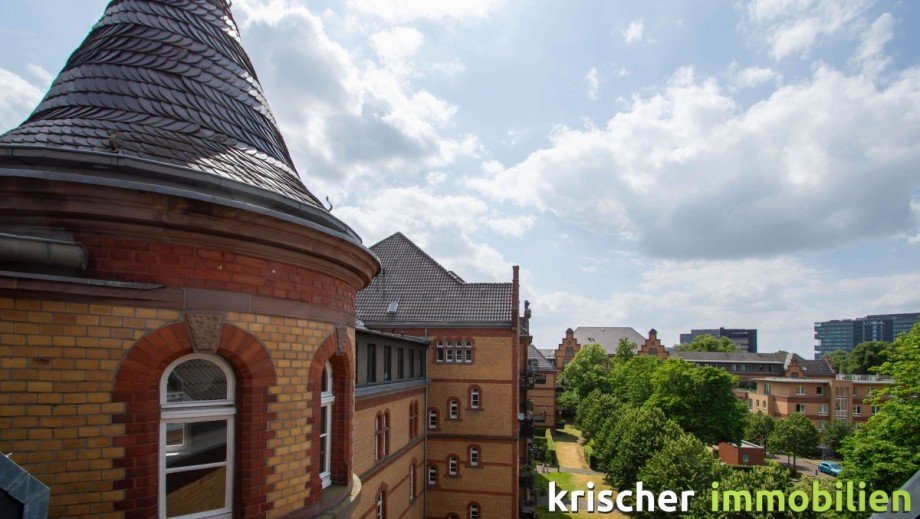 Ausblick Dachgeschosswohnung D�sseldorf
