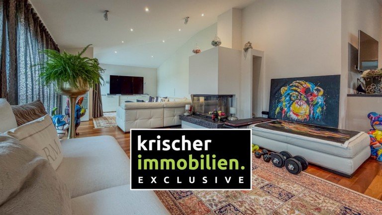 KRISCHER EXCLUSIVE D�sseldorf Penthousewohnung Ein Wohntraum in Wittlaer - PENTHOUSE mit 2 Terrassen und echtem Kamin!