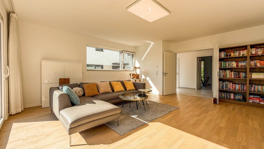 Wohnzimmer. Doppelhaush�lfte Neuss