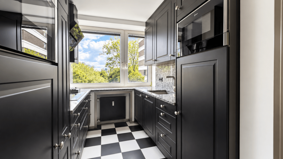 K�che. Etagenwohnung D�sseldorf