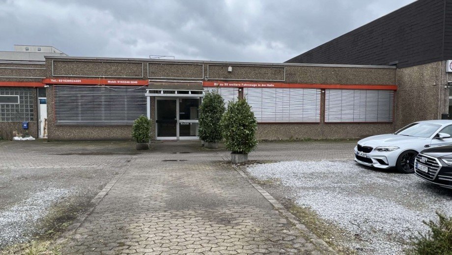 Aussenansicht Halle Ratingen