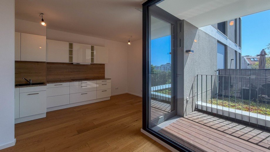 K�che. Etagenwohnung Berlin