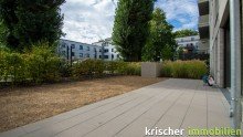 Terrasse / Garten Urbanes Wohnen - Neubauwohnung mit Terrasse und Garten, Parkett, exklusive Einbauk�che
