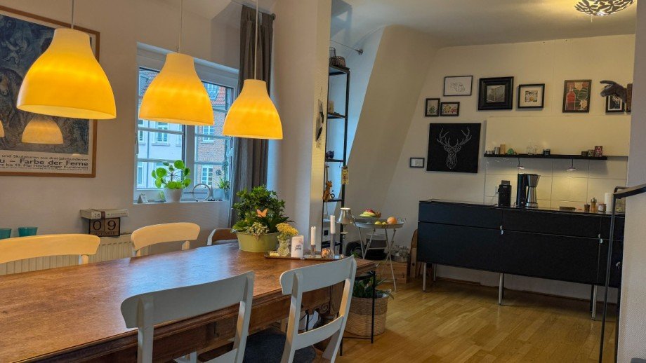 Essbereich Etagenwohnung D�sseldorf