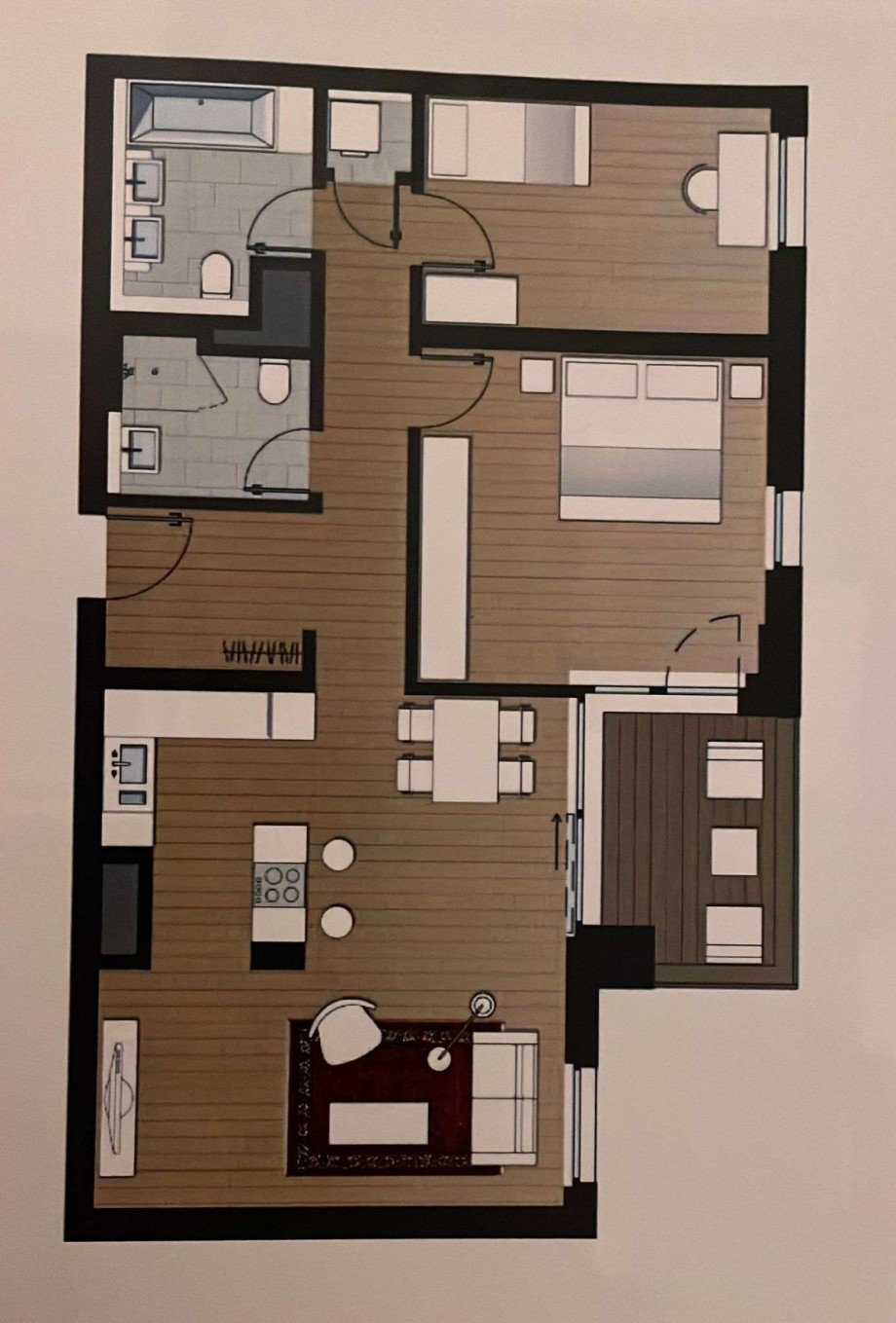 Grundriss Etagenwohnung D�sseldorf
