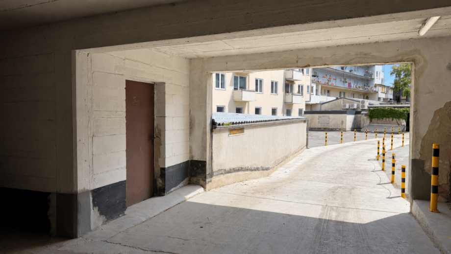 obere Ebene. Tiefgarage D�sseldorf