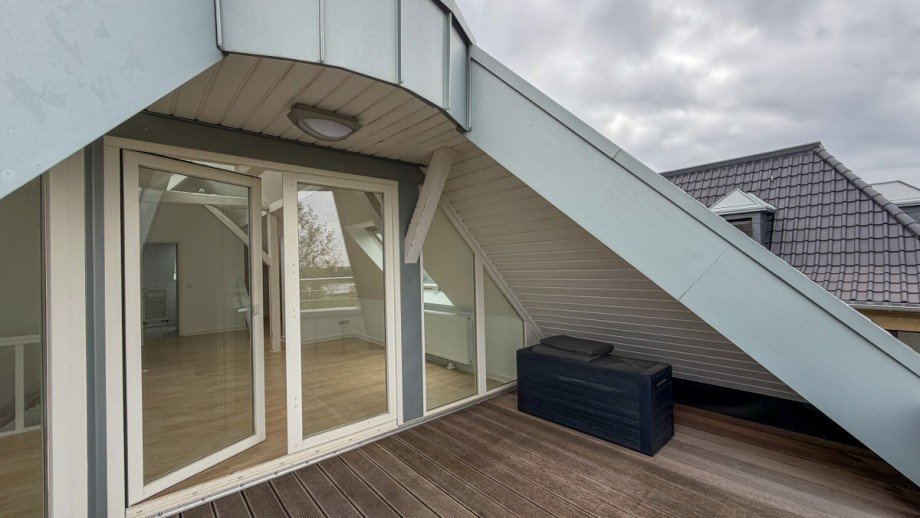 Balkon im 4.OG Stadthaus D�sseldorf