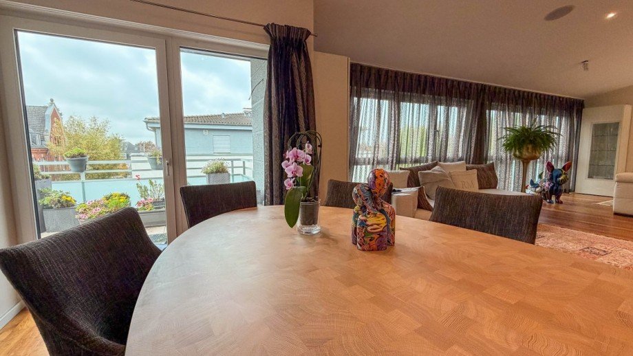 Essbereich Penthousewohnung D�sseldorf