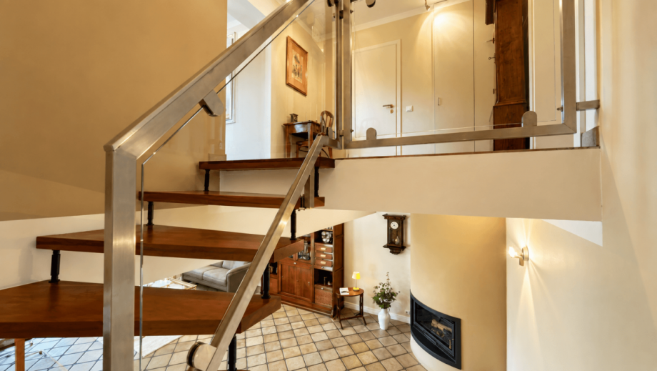 interne Treppe Maisonettewohnung Mettmann