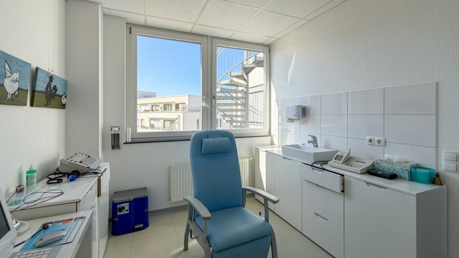 Behandlungszimmer 4 Praxis Ratingen