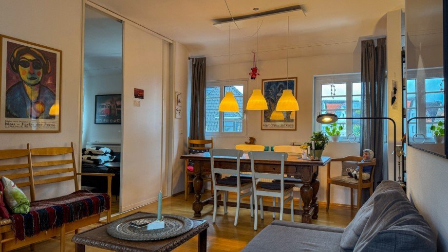 Essbereich Etagenwohnung D�sseldorf