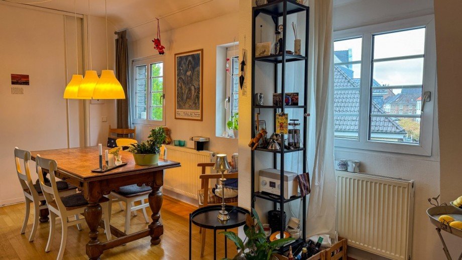 Wohnzimmer Etagenwohnung D�sseldorf