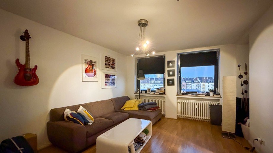Wohnzimmer Etagenwohnung D�sseldorf