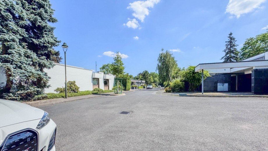 Strassenansicht Einfamilienhaus D�sseldorf