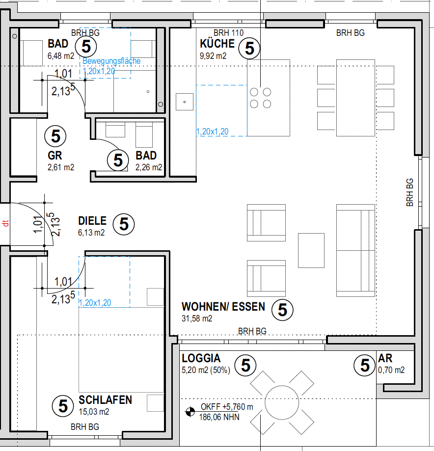 Etagenwohnung Hagen