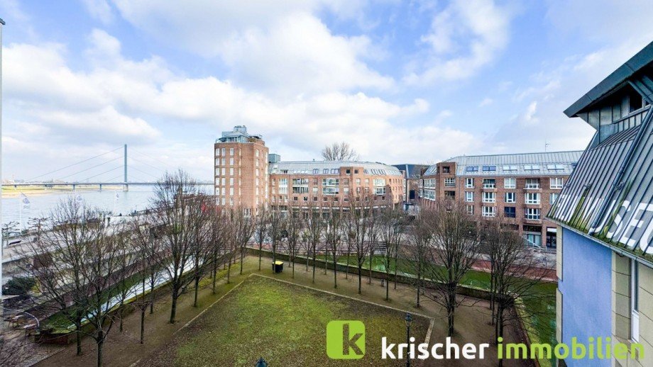 Ausblick Etagenwohnung D�sseldorf
