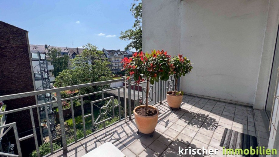 Balkon Etagenwohnung D�sseldorf