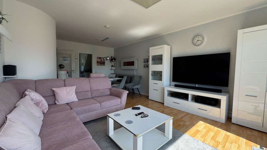 Wohnzimmer Maisonettewohnung D�sseldorf