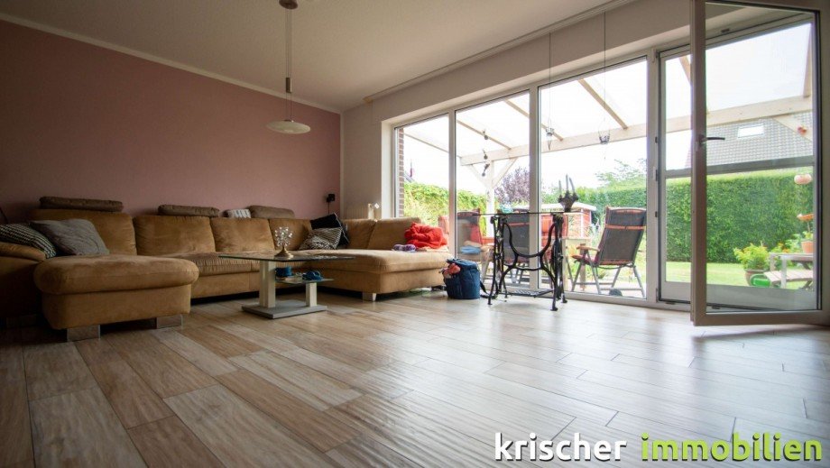 Wohnzimmer Doppelhaush�lfte Neukirchen-Vluyn