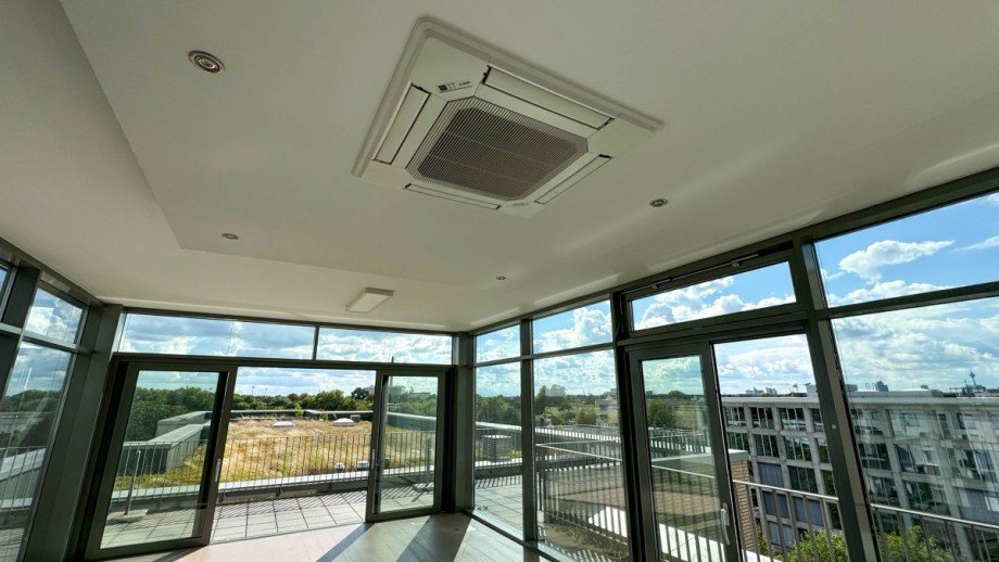 Klimaanlage Wohnzimmer Penthousewohnung D�sseldorf