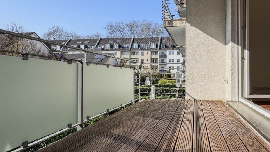 Balkon Etagenwohnung D�sseldorf