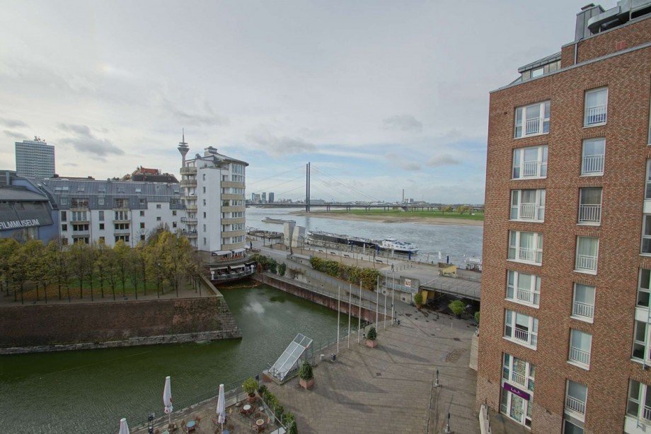 Ausblick Etagenwohnung D�sseldorf