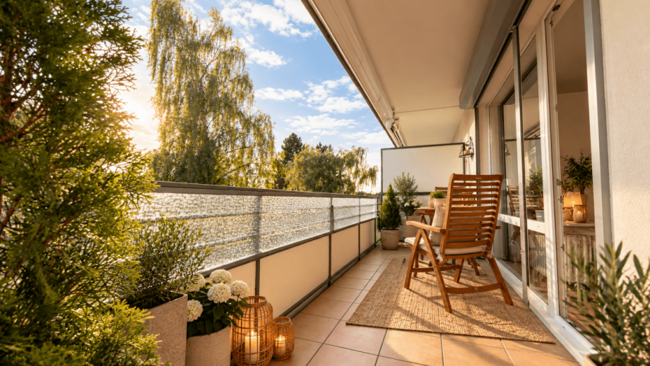 Balkon Etagenwohnung M�nchengladbach