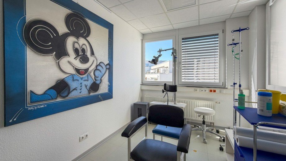 Behandlungszimmer 3 Praxis Ratingen